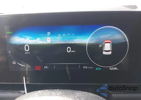 2025 Kia Niro Ev Wind из США, поврежденный, VIN KNDCR3L12S5141618